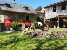 Chez Patoue Gîte, готель з парковкою у місті Sanvensa