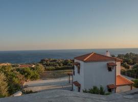 Ligres Beach - 2 Bedrooms Apartment Sea View, хотел в Agia Paraskevi