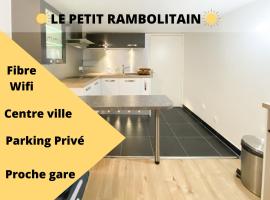LE PETIT RAMBOLITAIN, hotel v destinaci Rambouillet