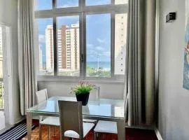 Apê Vista Mar - 50m da Praia Pitangueiras