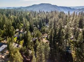 Furnished Deck High Sierra Cabin in Twain Harte!