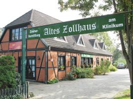 Altes Zollhaus am Klinikum, hôtel  près de : Aéroport de Lübeck - LBC