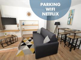 Viesnīca Dominici 2- CahorsCityStay- Parking Wifi Netflix pilsētā Kaora