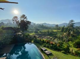 Sawah Indah Villa, rumah tamu di Sidemen