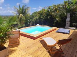 TI COIN RELAX bungalow vue mer piscine privée, atostogų būstas mieste Sen Fransua