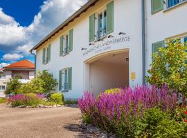 Fränkische Landherberge, Hotel Garni، فندق رخيص في Seßlach