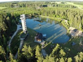 Metsjärve puhkemaja, alloggio vicino alla spiaggia a Puskaru