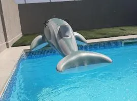 bel appart terasse vue panoramique avec piscine