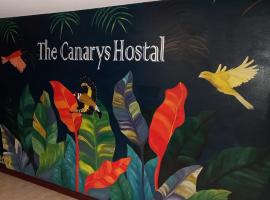 The Canarys Hostal、サンタ・ロサ・デ・カバルのB&B