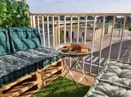 Appartement de 3 chambres avec vue sur la ville terrasse amenagee et wifi a Carpentras