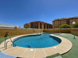 Amazing apartment in Roquetas de Mar with private terrace, boende vid stranden i Roquetas de Mar