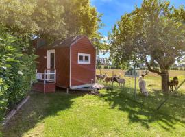 Tiny House auf der Alpaka Farm, mikrohus i Rubkow