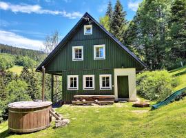 Malá Hofmanka, horská chalupa na samotě, Krkonoše, cabaña o casa de campo en Vítkovice