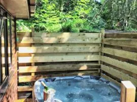 Wren 21-Hot Tub-Woodland Lodges-Tenby-Camarthenshire