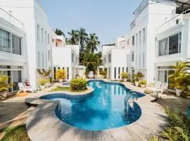 VILLA M - JIA 4 CANDOLIM GOA 3BHK, Pool Facing, Near Beach, Free Breakfast, Free WIFI and Prime location