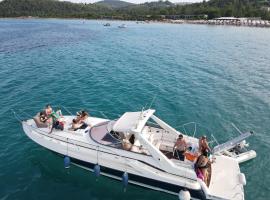 White Eagle Cruises, boat in Pefkochori