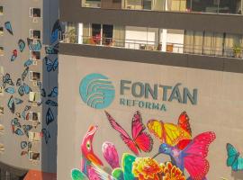 Hotel Fontan Reforma Centro Historico, hotell i Gamlebyen i Mexico by