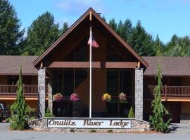 Cowlitz River Lodge, hotel con parcheggio a Packwood