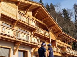 Chalet Arpitan - les Carroz - Grand Massif, viešbutis mieste Les Carroz d'Araches, netoliese – Biollaires Ski Lift