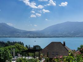 T3 avec vue imprenable sur le lac d'Annecy, leilighet i Veyrier-du-Lac