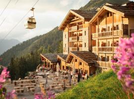 Hôtel Carlina by Les Etincelles, hotell i Belle Plagne