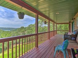 Beaver Lake Home with Game Room, Boat Slip and Views!, hótel í Eureka Springs