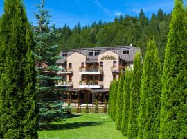 Pension Pantheon, hotell i Poiana Brasov