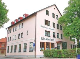 Pension Klosterhof, hotel en Ebelsbach