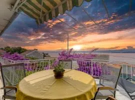 Award winning Garden Apartment with large Terrace and amazing Seaview