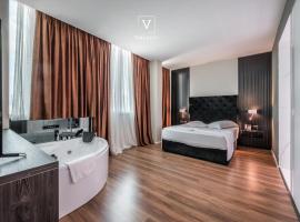 VH Eurostar Tirana Hotel Congress & Tirana Spa: Tiran, Tirana Uluslararası Havaalanı Mother Teresa - TIA yakınında bir otel