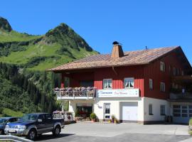 Appartements Garni Drei Wannen, hotel cerca de Furka, Damüls