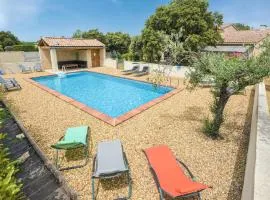Amazing Home In Mazan With 4 Bedrooms, Private Swimming Pool And Outdoor Swimming Pool