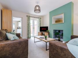 Dzīvoklis Modern apartment in Crewe by 53 Degrees Property, ideal for long-term Business & Contractors - Sleeps 4 pilsētā Krū