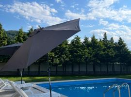 Drinska čarolija: Bajina Bašta şehrinde bir havuzlu otel