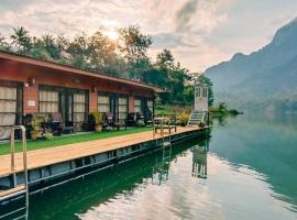 Ou River House, smeštaj na plaži u gradu Nongkhiaw