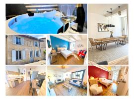 Gîte cosy avec Jacuzzi classé 3 étoiles, maison de vacances à Poncin