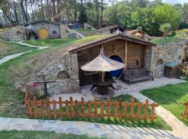 Olympos Toprak evleri Earth houses, cabană din Kumluca