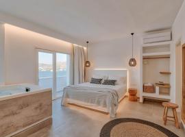 Nautica Suites-Superior Seaview suite with jacuzzi, mullivanniga hotell sihtkohas Antíparos
