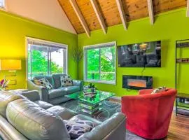 Game Room and Mountain Views Lake Lure Retreat!