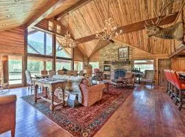 Expansive Ranch with Views, Hot Tub and Game Room