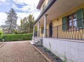 L'Ortensia della Villa Isabella, Camera con vista lago, balcone sul parco e bagno esclusivo all'esterno della camera, affittacamere a Stresa