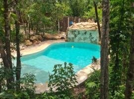 Aldea Yuyu, hotel with pools in Tulum