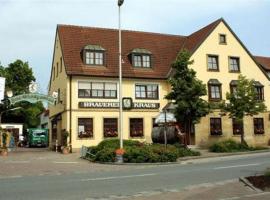 Brauerei Gasthof Kraus, hotel v destinaci Hirschaid