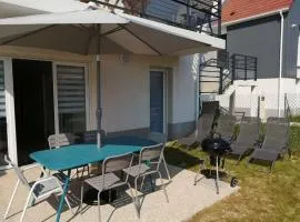 Appartement T3 lumineux à Wimereux avec jardins, terrasses, parking, WiFi - 2 chambres - FR-1-675-4