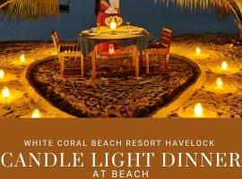 white coral beach resort, hotel in Havelock Island