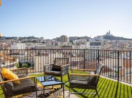 Marseille: Superbe vue sur Notre-Dame de la Garde, hotel v mestu Marseille