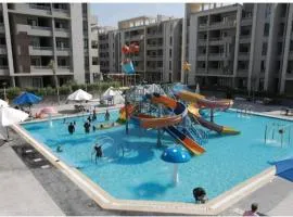 شاليه فندقي بقرية جراند هيلز الساحل الشمالي Grand Hills North Coast كود E45 للعائلات فقط