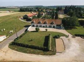 GITE ENTRE TERRES ET VIGNES à la ferme avec SPA privatif en CHAMPAGNE à une heure de Paris