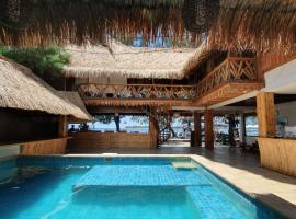 サンバ ヴィラズ ビーチフロント ビュー、ギリ・トラワンガンのホテル