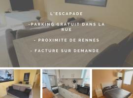 L'escapade, apartmán v destinácii Chantepie